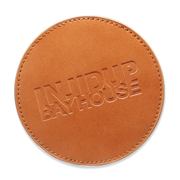 ID Card Name Tag Badge Holder PU leather (Vertical) (Orange) - Texas  Rhinestone