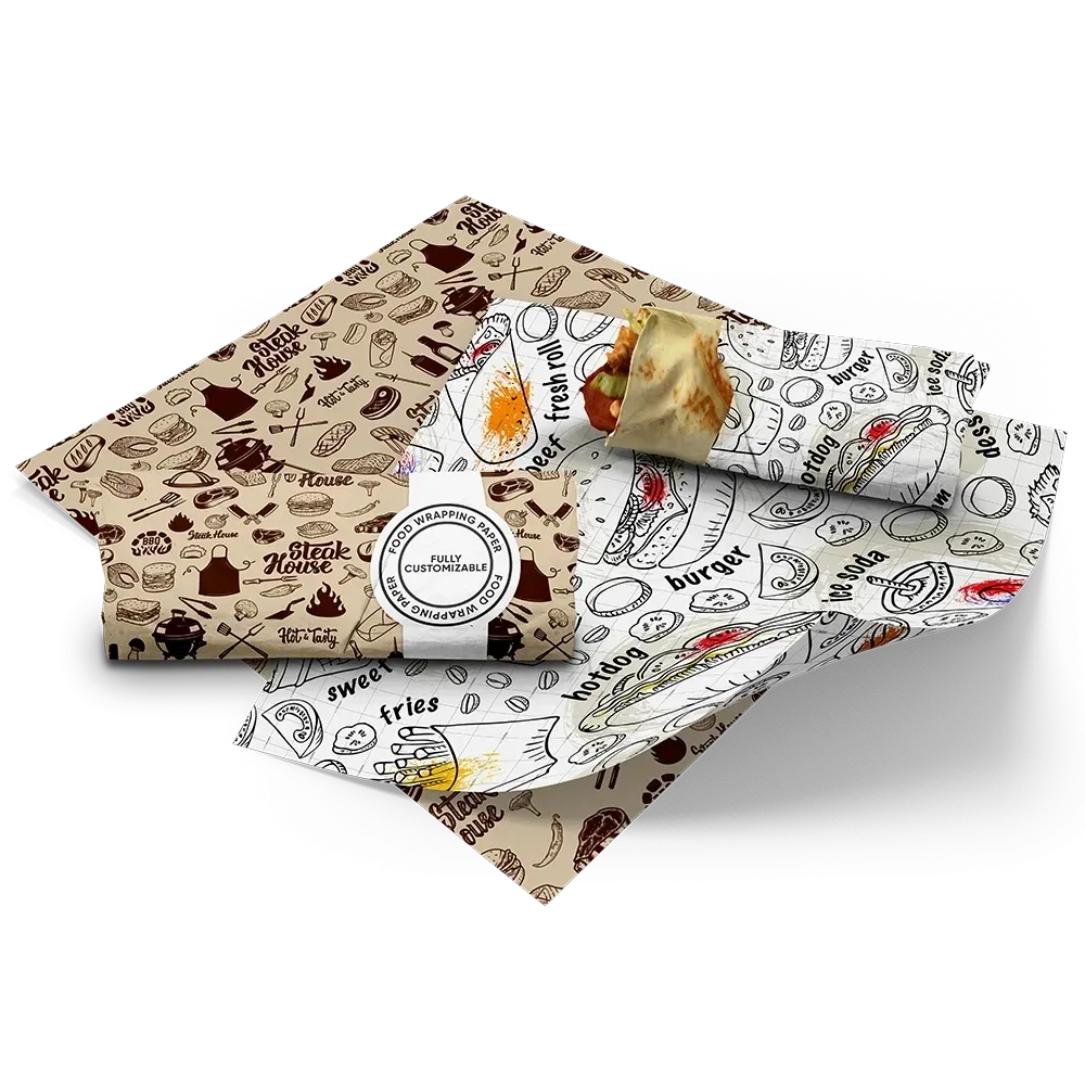 Food Wrapper - Custom Coasters Now