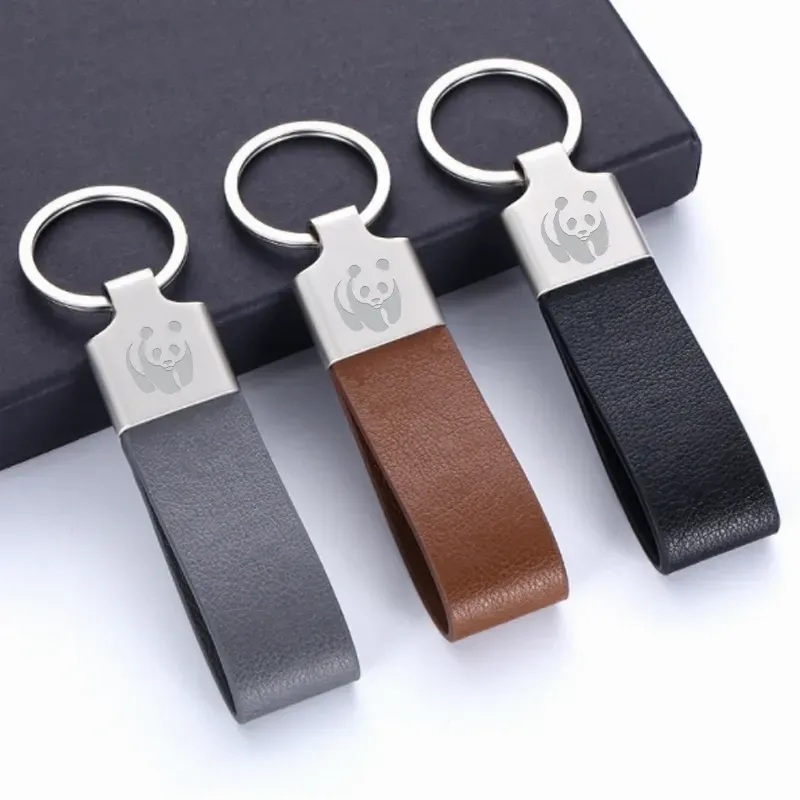 Leather Keychain - Custom Coasters Now