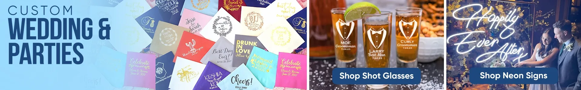 CustomCoastersNow.Com Wedding & Parties