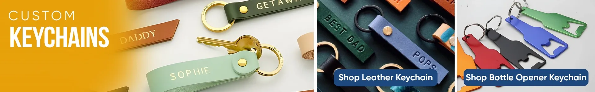 CustomCoastersNow.Com Keychains