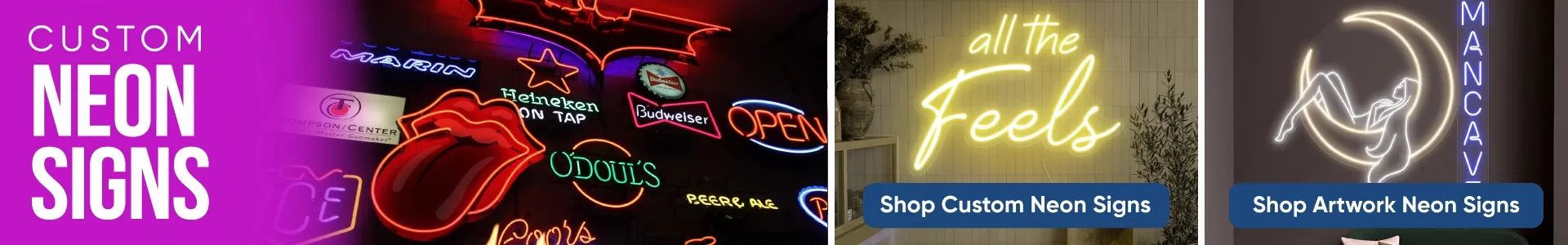 CustomCoastersNow.Com Neon Signs