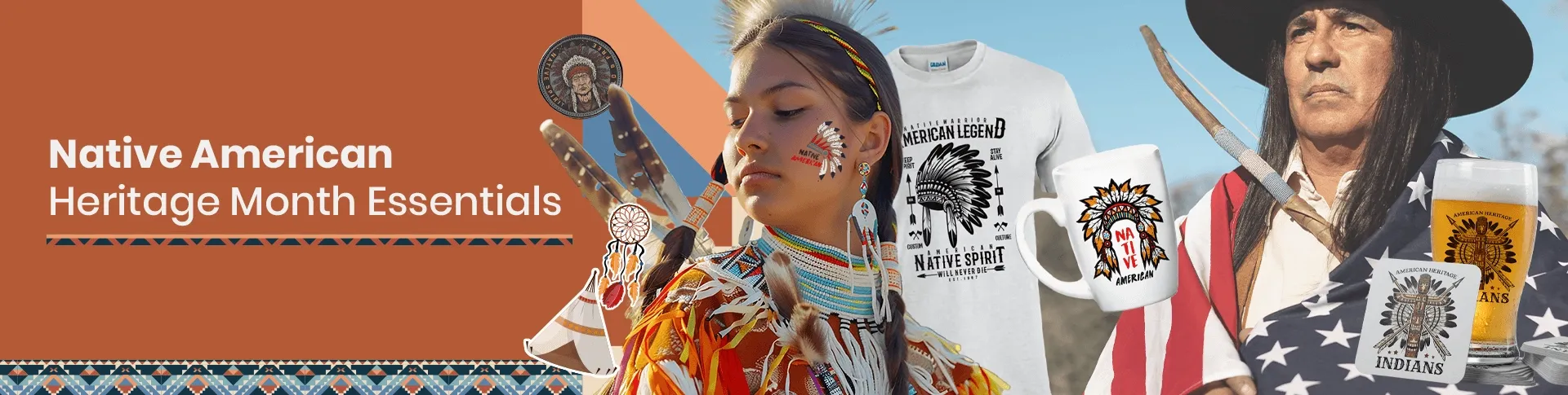 CustomCoastersNow.Com Native American Heritage Month Essentials