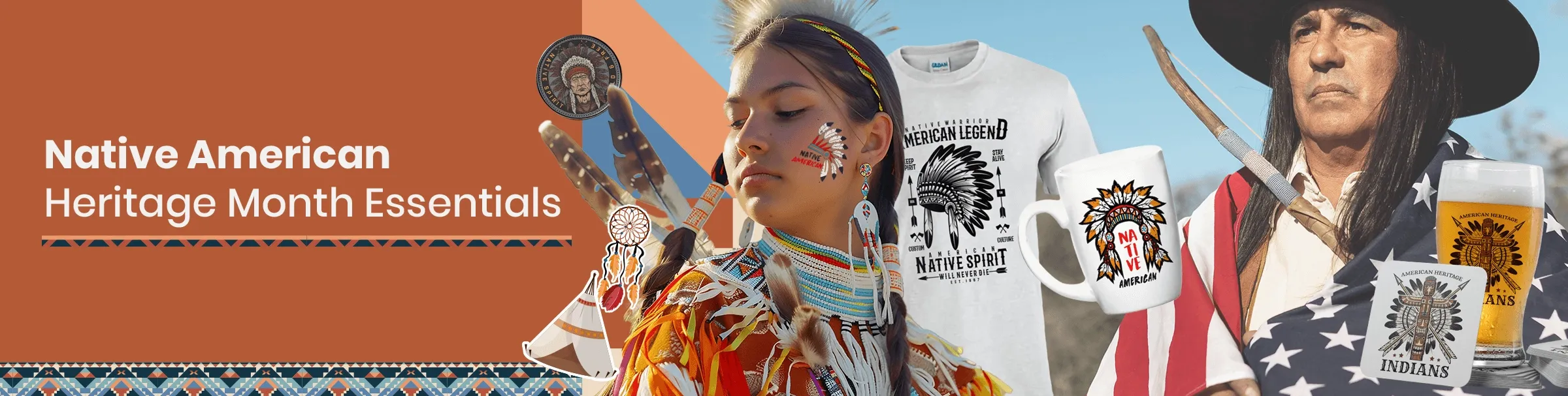CustomCoastersNow.Com Native American Heritage Month Essentials