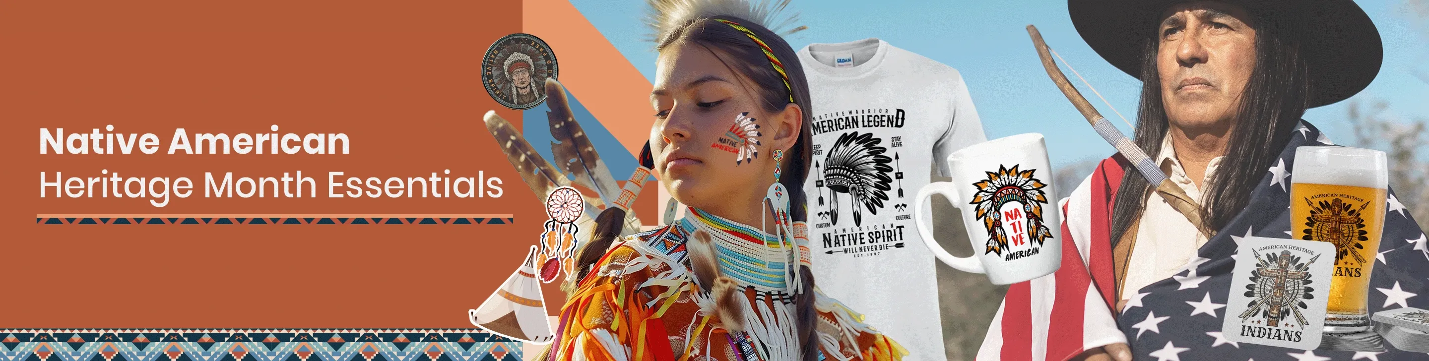 CustomCoastersNow.Com Native American Heritage Month Essentials