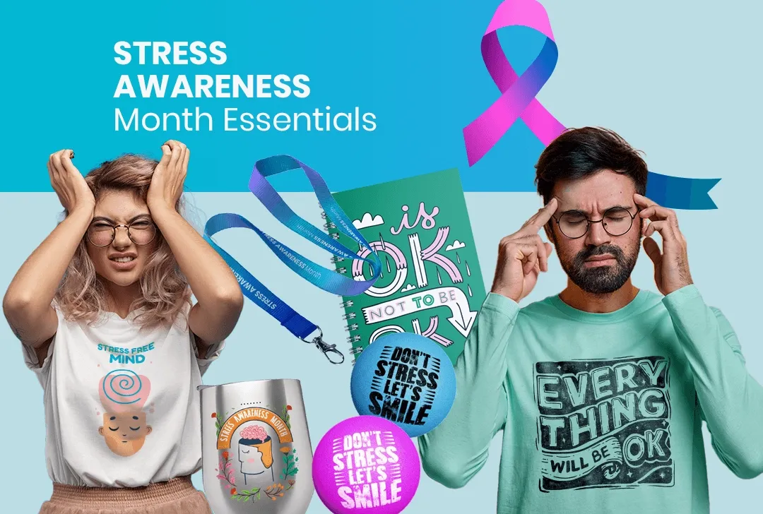 CustomCoastersNow.Com Stress Awareness Month