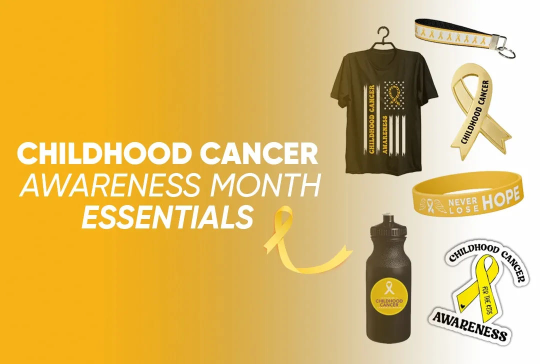 CustomCoastersNow.Com Childhood Cancer Awareness Month
