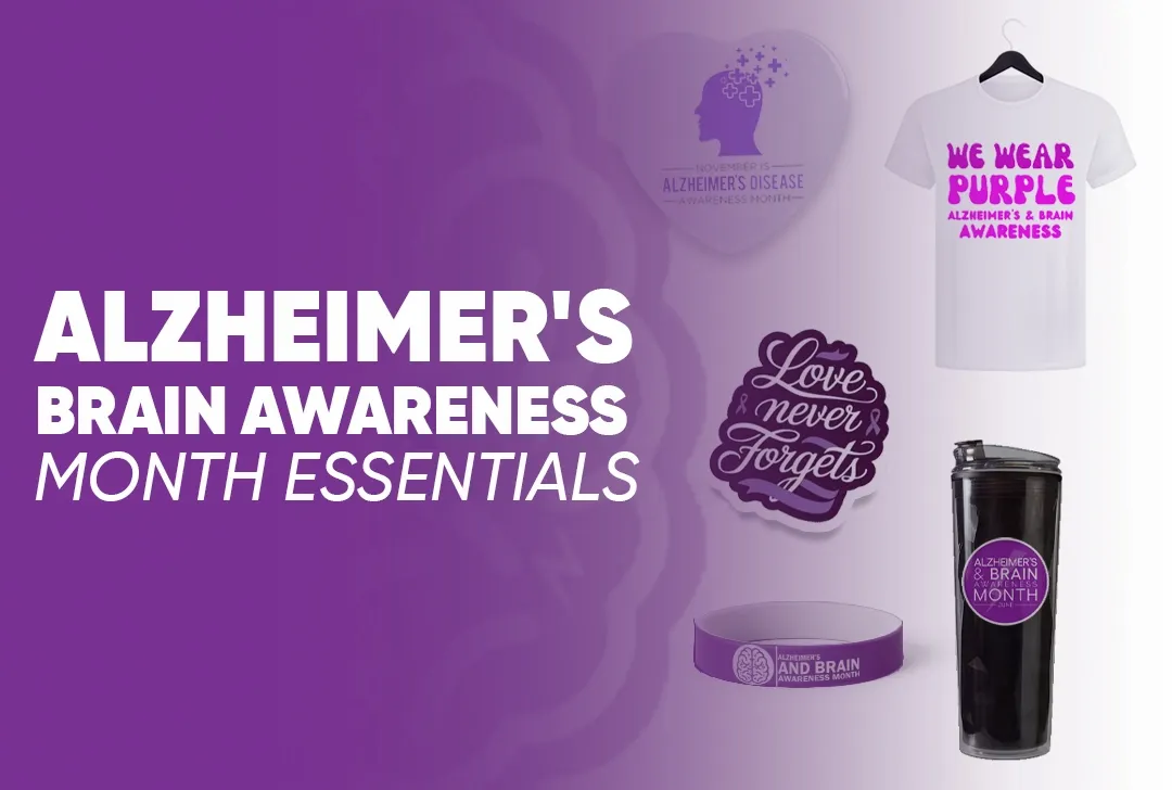 CustomCoastersNow.Com Alzheimer's Brain Awareness Month