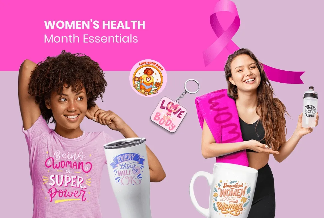 CustomCoastersNow.Com Women's Health Month