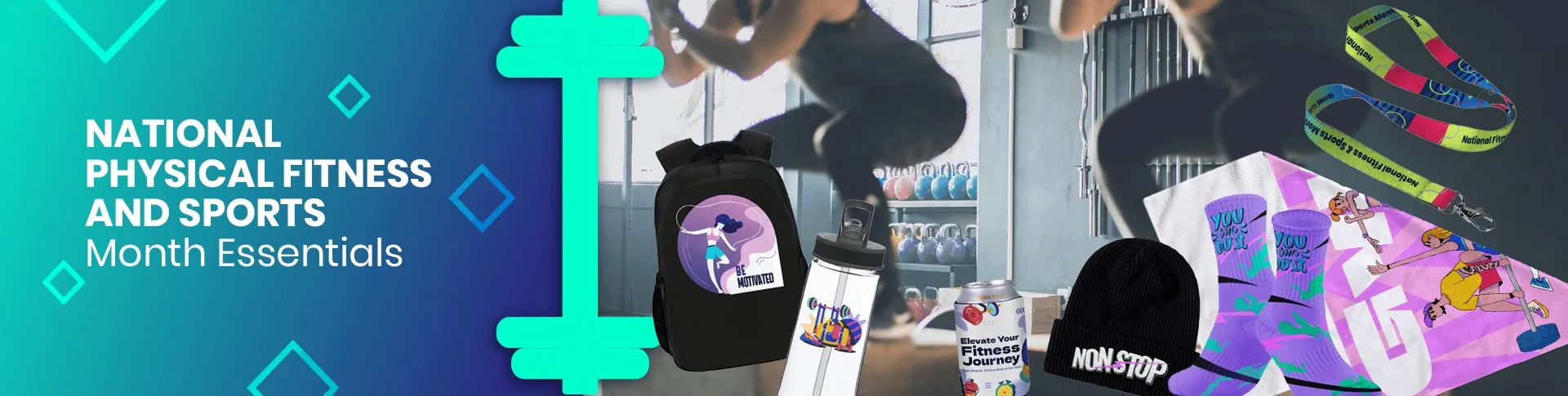 CustomCoastersNow.Com National Physical Fitness and Sports Month