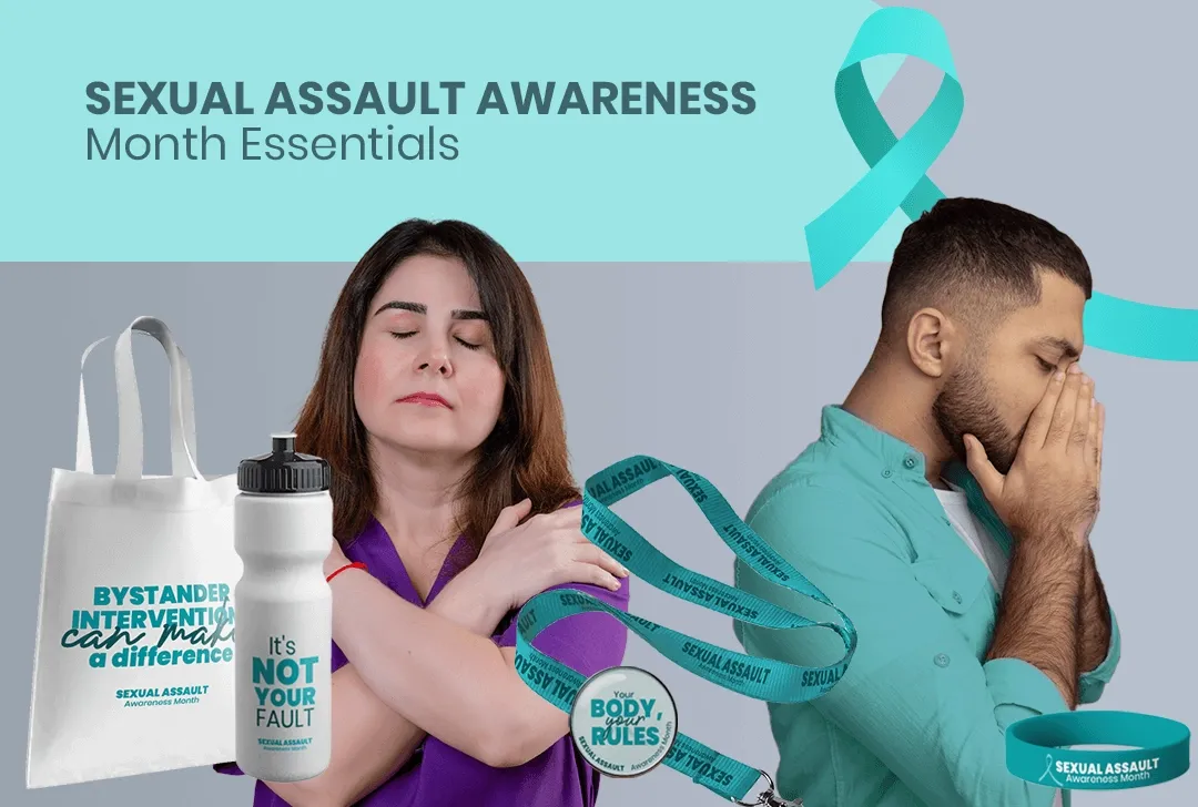 CustomCoastersNow.Com Sexual Assault Awareness Month