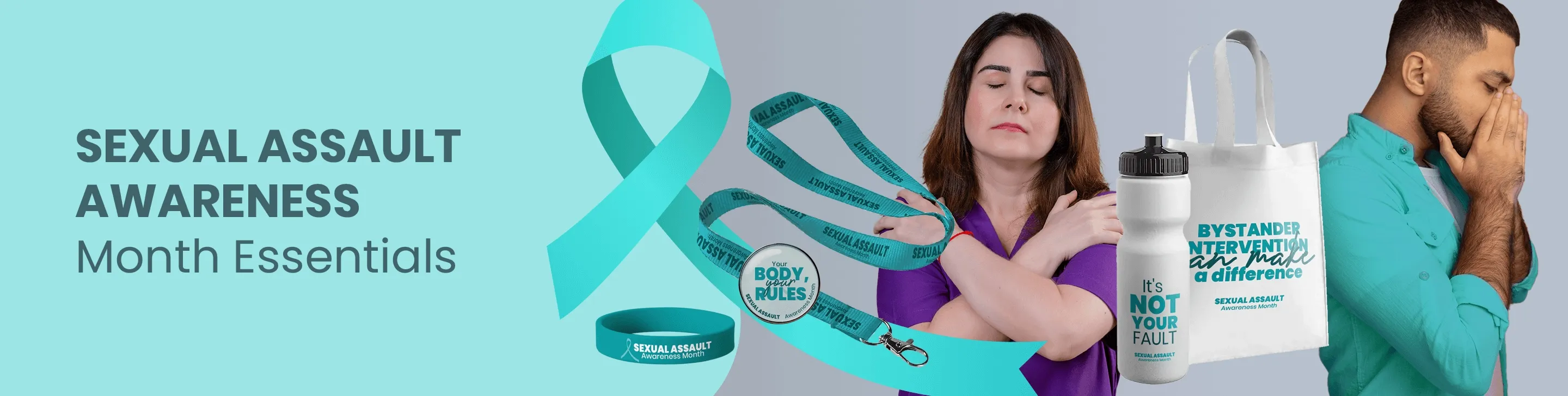 CustomCoastersNow.Com Sexual Assault Awareness Month