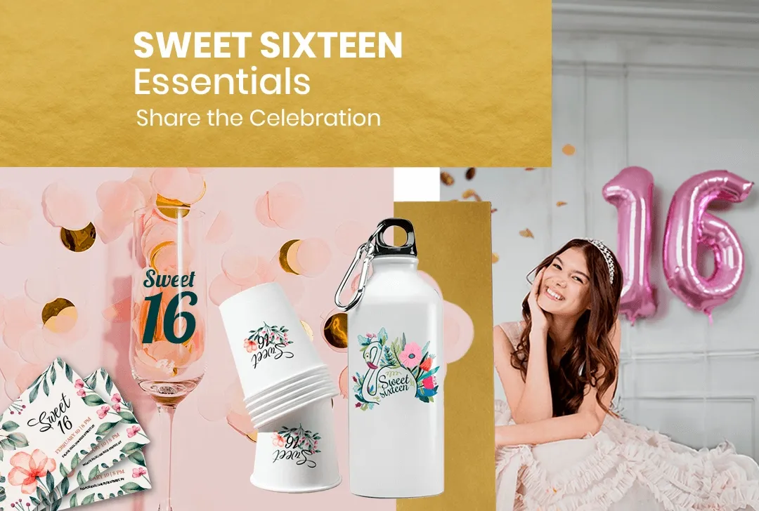 CustomCoastersNow.Com Sweet Sixteen