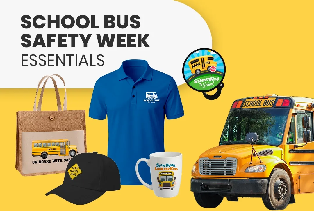 CustomCoastersNow.Com School Bus Safety Week