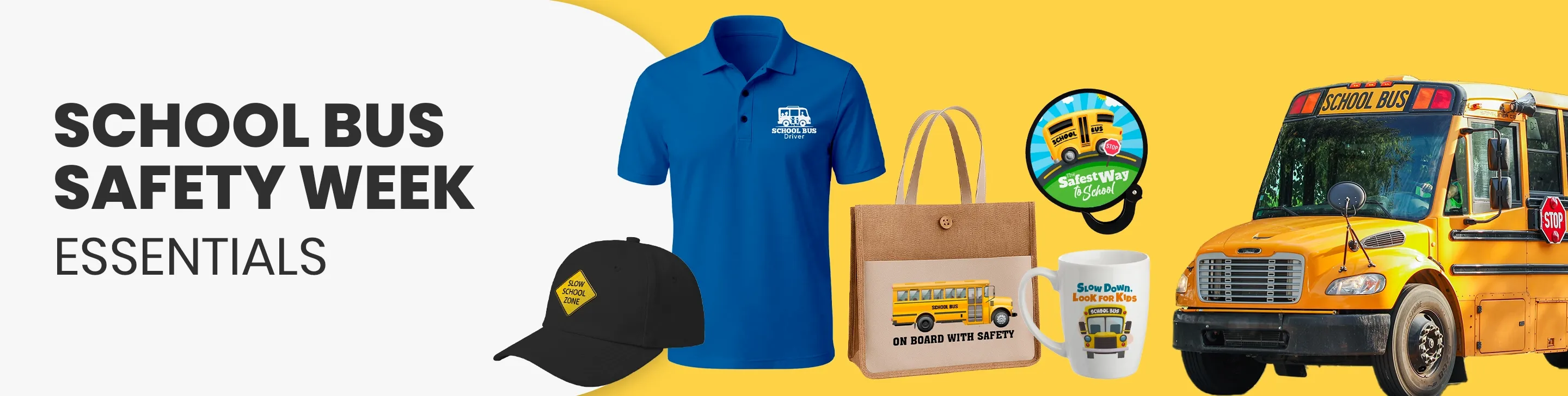 CustomCoastersNow.Com School Bus Safety Week