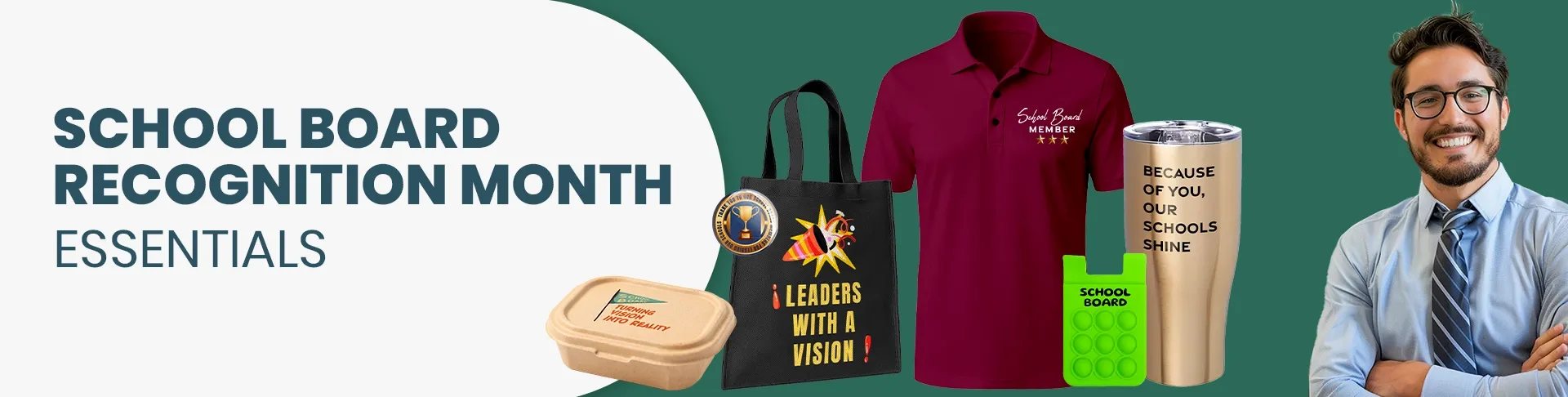 CustomCoastersNow.Com School Board Recognition Month