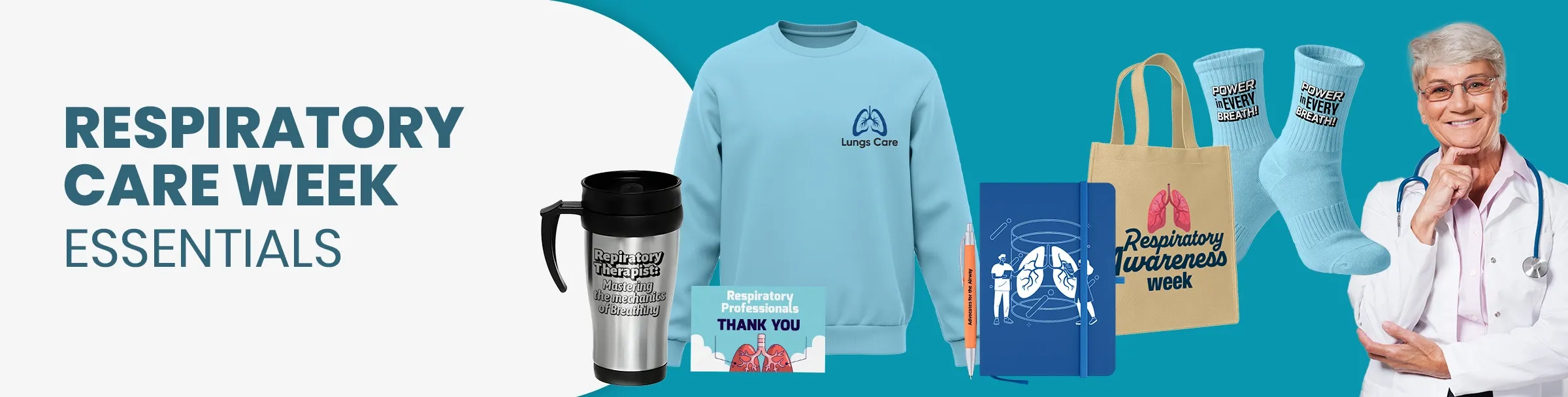 CustomCoastersNow.Com Respiratory Care Week