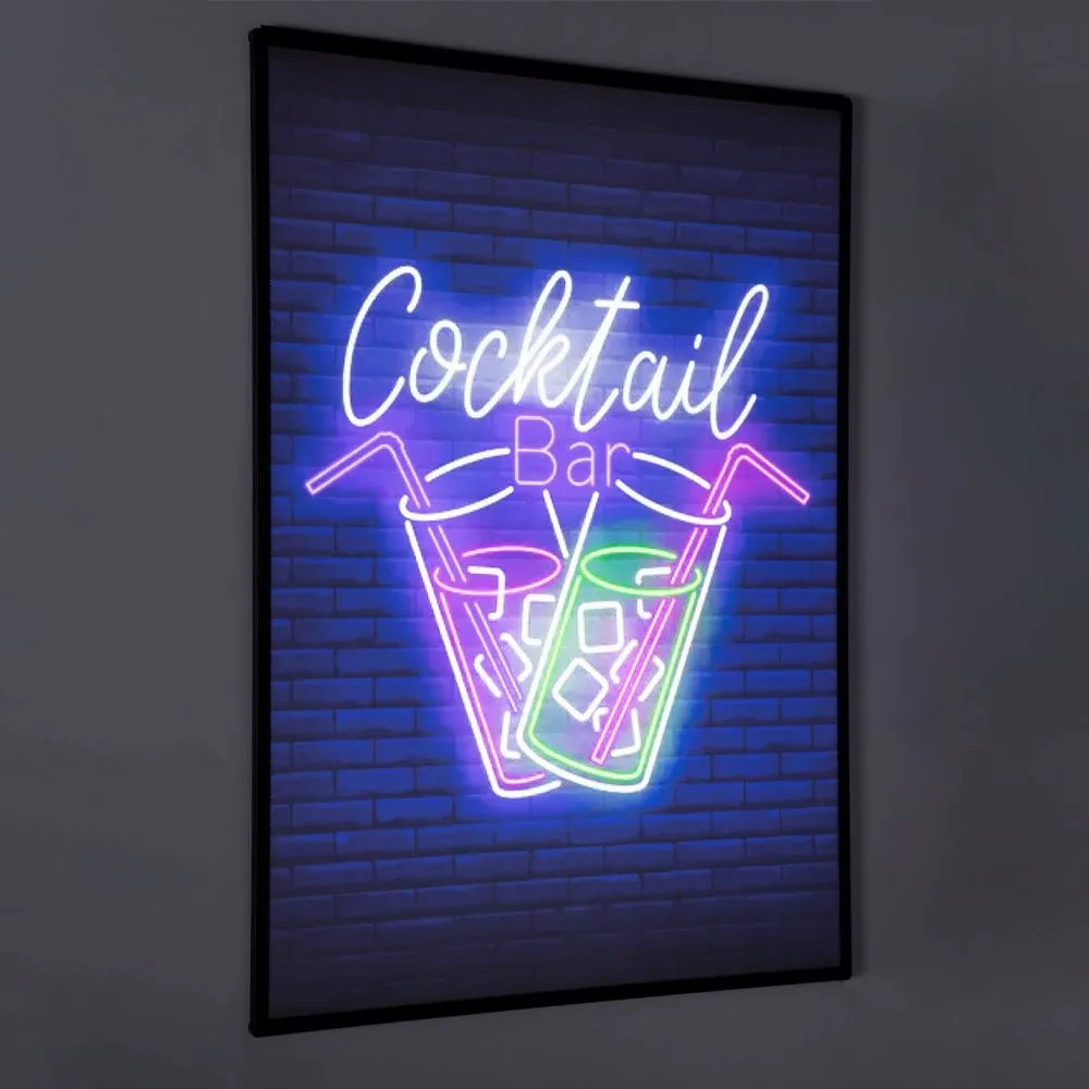 LED Backlight Display - Custom Coasters Now