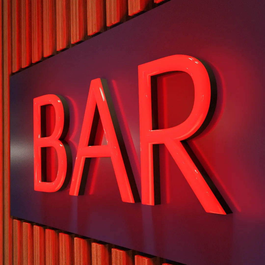 Acrylic Neon Signs - Custom Coasters Now