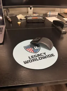 CustomCoastersNow.Com - Custom Round Mouse Pad