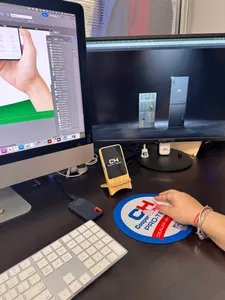 CustomCoastersNow.Com - Custom Round Mouse Pad