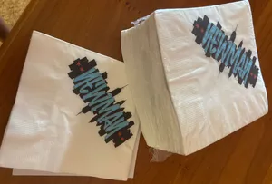 CustomCoastersNow.Com - Custom Beverage Napkin