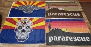 CustomCoastersNow.Com - Rectangle Flag