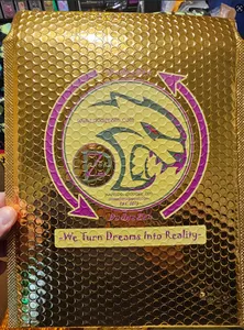 CustomCoastersNow.Com - Custom Holographic Bubble Mailer