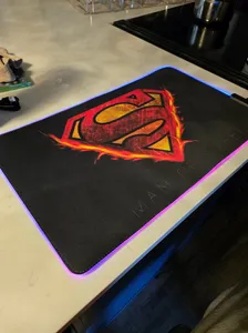 CustomCoastersNow.Com - Custom RGB LED Mouse Pad
