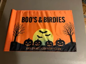 CustomCoastersNow.Com - Golf Flag
