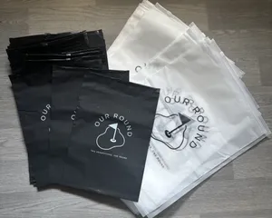 CustomCoastersNow.Com - Zipper Frosted Bags