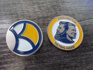 CustomCoastersNow.Com - Soft Enamel Golf Ball Markers