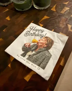 CustomCoastersNow.Com - Custom Paper Beverage Napkin