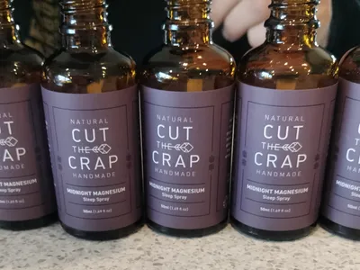 Rectangle Stickers - Magnesium sprays