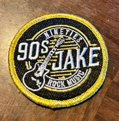 Embroidered Patches - Logo for my music act covering 90s Rock