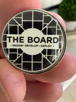 Epoxy Lapel Pin - For our board