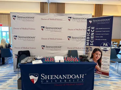 Custom Rectangle Table Covers - Student Recruitment Conference