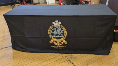 Custom Rectangle Table Covers - Perfect for covering boring tables over and making them look much more impressive