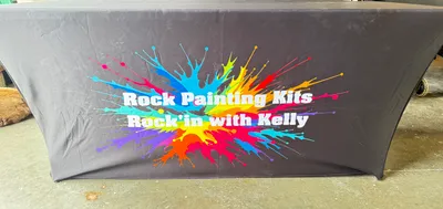 Custom Rectangle Table Covers - Craft fairs