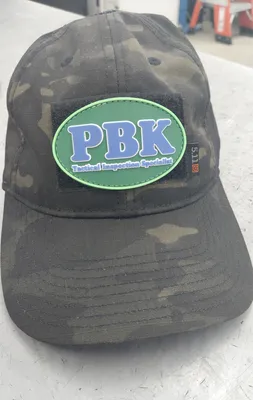 PVC Patches - Just a fun thing to have had made for my hat at work I work in the inspection department