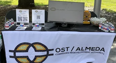 Custom Rectangle Table Covers - National Night Out