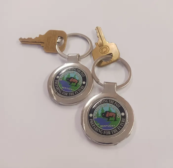 CustomCoastersNow.Com - Epoxy Keychain