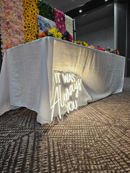 CustomCoastersNow.Com - IT WAS ALWAYS YOU Neon Sign