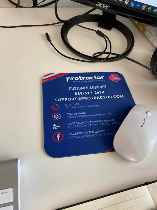 CustomCoastersNow.Com - Custom Square Mouse Pad