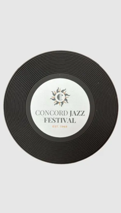 CustomCoastersNow.Com - Soft Plastic Record Coaster