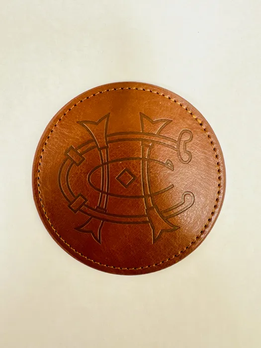 CustomCoastersNow.Com - Leather Coasters