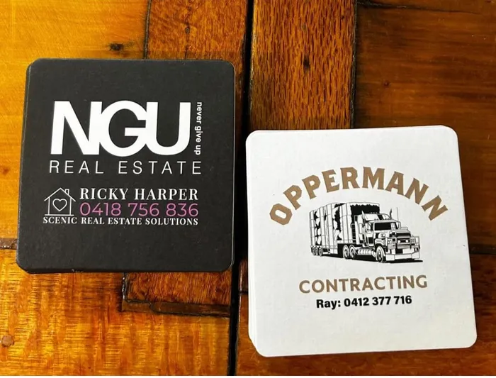 CustomCoastersNow.Com - Pulpboard Coasters