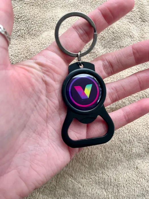 CustomCoastersNow.Com - Black Alloy Bottle Opener