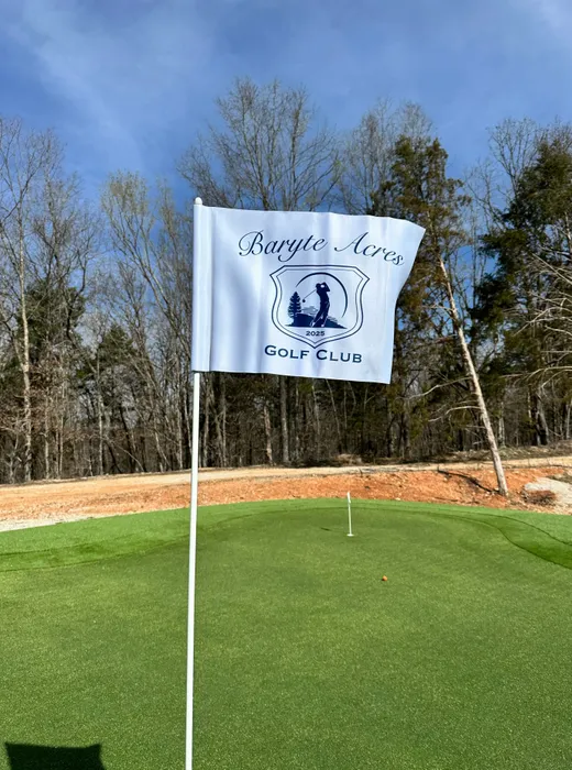 CustomCoastersNow.Com - Golf Flag