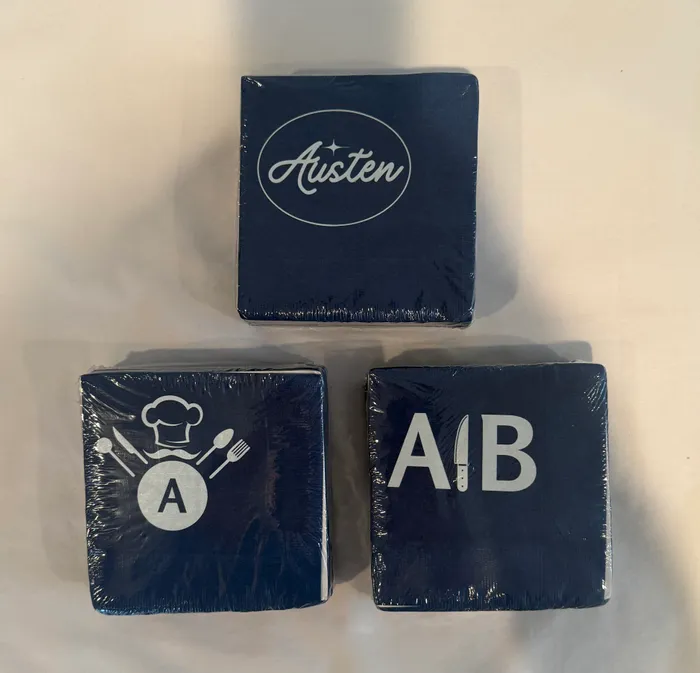 CustomCoastersNow.Com - Custom Beverage Napkin